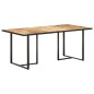 vidaXL Mesa de comedor madera de mango rugosa 180 cm vidaXL Mesa de comedor madera de mango rugosa 180 cm