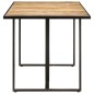 vidaXL Mesa de comedor madera de mango rugosa 200 cm