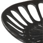 vidaXL Taburete de cocina hierro fundido negro vidaXL Taburete de cocina hierro fundido negro
