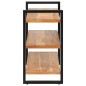 vidaXL Aparador con 3 estantes madera maciza de acacia 120x40x75 cm vidaXL Aparador con 3 estantes madera maciza de acacia 120x40x75 cm
