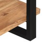 vidaXL Aparador con 3 estantes madera maciza de acacia 120x40x75 cm vidaXL Aparador con 3 estantes madera maciza de acacia 120x40x75 cm