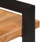 vidaXL Aparador con 3 estantes madera maciza de acacia 120x40x75 cm vidaXL Aparador con 3 estantes madera maciza de acacia 120x40x75 cm