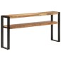 vidaXL Mesa consola de madera maciza de acacia 150x30x75 cm vidaXL Mesa consola de madera maciza de acacia 150x30x75 cm