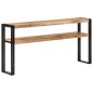 vidaXL Mesa consola de madera maciza de acacia 150x30x75 cm vidaXL Mesa consola de madera maciza de acacia 150x30x75 cm