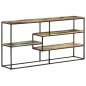 vidaXL Aparador de madera maciza reciclada 150x30x75 cm vidaXL Aparador de madera maciza reciclada 150x30x75 cm