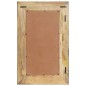 vidaXL Espejo de madera maciza de mango 80x50 cm vidaXL Espejo de madera maciza de mango 80x50 cm