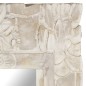 vidaXL Espejo de madera maciza de mango blanco 50x50 cm vidaXL Espejo de madera maciza de mango blanco 50x50 cm