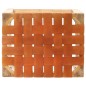 vidaXL Taburetes de bar 2 piezas cuero auténtico marrón 60 cm vidaXL Taburetes de bar 2 piezas cuero auténtico marrón 60 cm