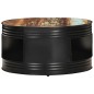 vidaXL Mesa de centro de madera maciza reciclada negra 68x68x36 cm vidaXL Mesa de centro de madera maciza reciclada negra 68x68x36 cm