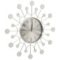 325165 vidaXL Wall Clock Silver 40 cm Metal 325165 vidaXL Wall Clock Silver 40 cm Metal