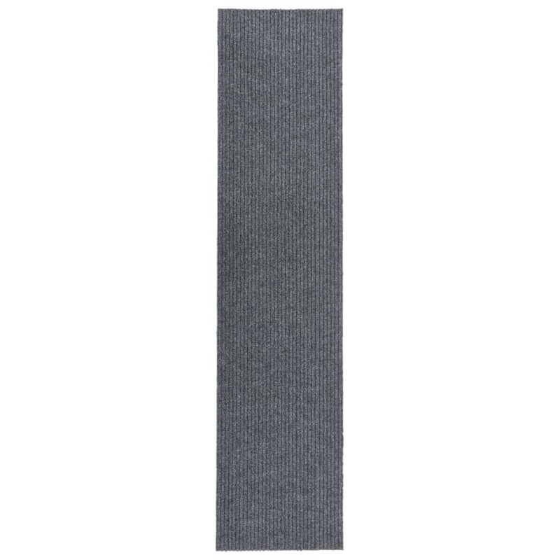 vidaXL Alfombra de pasillo atrapa suciedad 100x450 cm gris vidaXL Alfombra de pasillo atrapa suciedad 100x450 cm gris