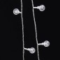 vidaXL Guirnalda de luces globos 8 funciones 20 m 200 LEDs de colores vidaXL Guirnalda de luces globos 8 funciones 20 m 200 LEDs de colores