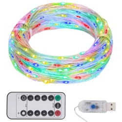 vidaXL Tira de luces LED con 150 LED PVC multicolor 15 m