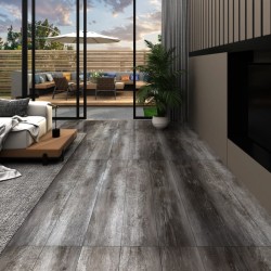 vidaXL Lamas para suelo de PVC autoadhesivas 5,21 m² 2mm madera rayada