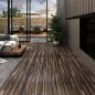 vidaXL Lamas para suelo PVC autoadhesivas 5,21 m² 2 mm marrón rayado vidaXL Lamas para suelo PVC autoadhesivas 5,21 m² 2 mm marrón rayado