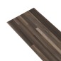 vidaXL Lamas para suelo PVC autoadhesivas 5,21 m² 2 mm marrón rayado vidaXL Lamas para suelo PVC autoadhesivas 5,21 m² 2 mm marrón rayado