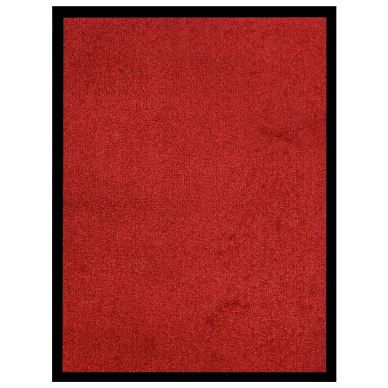 vidaXL Felpudo rojo 60x80 cm vidaXL Felpudo rojo 60x80 cm