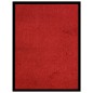 vidaXL Felpudo rojo 60x80 cm vidaXL Felpudo rojo 60x80 cm