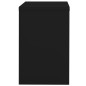 vidaXL Armario archivador de acero negro 90x46x72,5 cm 
