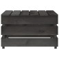 vidaXL Set de muebles de jardín 8 pzas madera de pino impregnada gris vidaXL Set de muebles de jardín 8 pzas madera de pino impregnada gris