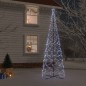 vidaXL Árbol de Navidad cónico 1400 LED blanco frío 160x500 cm vidaXL Árbol de Navidad cónico 1400 LED blanco frío 160x500 cm