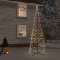 vidaXL Árbol de Navidad cónico 1400 LED de colores 160x500 cm vidaXL Árbol de Navidad cónico 1400 LED de colores 160x500 cm