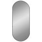 vidaXL Espejo de pared ovalado negro 80x35 cm vidaXL Espejo de pared ovalado negro 80x35 cm