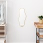 vidaXL Espejo de pared dorado 60x25 cm vidaXL Espejo de pared dorado 60x25 cm