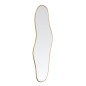 vidaXL Espejo de pared dorado 60x25 cm vidaXL Espejo de pared dorado 60x25 cm