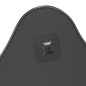 vidaXL Espejo de pared negro 50x40 cm vidaXL Espejo de pared negro 50x40 cm