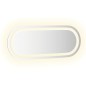 vidaXL Espejo de baño LED ovalado 50x20 cm vidaXL Espejo de baño LED ovalado 50x20 cm