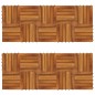 vidaXL Baldosa de terraza patrón vertical 20 uds madera acacia 30x30cm vidaXL Baldosa de terraza patrón vertical 20 uds madera acacia 30x30cm