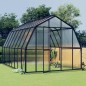 vidaXL Invernadero con estructura de aluminio gris antracita 12,63 m² vidaXL Invernadero con estructura de aluminio gris antracita 12,63 m²