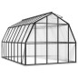 vidaXL Invernadero con estructura de aluminio gris antracita 12,63 m² vidaXL Invernadero con estructura de aluminio gris antracita 12,63 m²