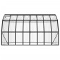 vidaXL Invernadero con estructura de aluminio gris antracita 12,63 m² vidaXL Invernadero con estructura de aluminio gris antracita 12,63 m²