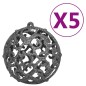 vidaXL Árbol de Navidad artificial con luces y bolas 620 ramas 180 cm vidaXL Árbol de Navidad artificial con luces y bolas 620 ramas 180 cm
