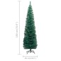 vidaXL Árbol de Navidad preiluminado con luces y bolas verde 180 cm vidaXL Árbol de Navidad preiluminado con luces y bolas verde 180 cm