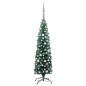 vidaXL Árbol de Navidad preiluminado con luces y bolas verde 150 cm vidaXL Árbol de Navidad preiluminado con luces y bolas verde 150 cm