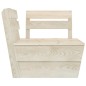 vidaXL Muebles de palets para jardín 7 pzas madera de abeto impregnada vidaXL Muebles de palets para jardín 7 pzas madera de abeto impregnada