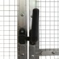 vidaXL Pajarera de aluminio color plateado 1,79x2x1,85 m vidaXL Pajarera de aluminio color plateado 1,79x2x1,85 m