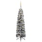 vidaXL Árbol de Navidad preiluminado con luces y bolas verde 210 cm vidaXL Árbol de Navidad preiluminado con luces y bolas verde 210 cm