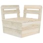 vidaXL Muebles de palets de jardín 10 pzas madera de abeto impregnada vidaXL Muebles de palets de jardín 10 pzas madera de abeto impregnada