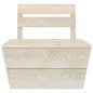 vidaXL Muebles de palets de jardín 10 pzas madera de abeto impregnada vidaXL Muebles de palets de jardín 10 pzas madera de abeto impregnada