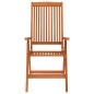 vidaXL Sillas de jardín plegables 4 uds madera maciza de eucalipto vidaXL Sillas de jardín plegables 4 uds madera maciza de eucalipto