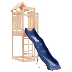 vidaXL Parque infantil de exterior madera maciza de pino