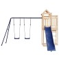 vidaXL Parque infantil de exterior madera maciza de pino vidaXL Parque infantil de exterior madera maciza de pino