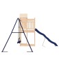 vidaXL Parque infantil de exterior madera maciza de pino vidaXL Parque infantil de exterior madera maciza de pino