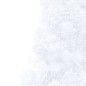 vidaXL Medio árbol de Navidad con luces y bolas blanco 240 cm vidaXL Medio árbol de Navidad con luces y bolas blanco 240 cm