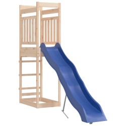 vidaXL Parque infantil de exterior madera maciza de pino