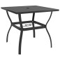 vidaXL Juego de comedor para jardín 3 piezas textilene y acero vidaXL Juego de comedor para jardín 3 piezas textilene y acero